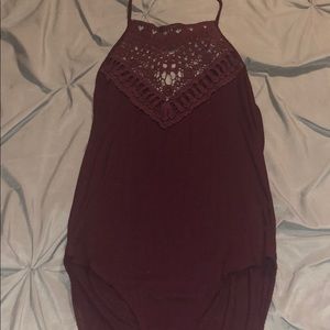 Mudd Brand maroon haulter